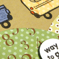 Driving Over Hills Card - detail
