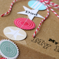 Honoring Dad gift box with banner wrap