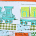 Birthday Train Card