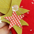 Felt Strawberry Pincushion
