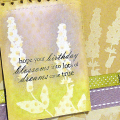 Wildflower Birthday Card