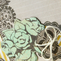 Wedding Wishes card - detail