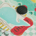Welcome Baby card - detail