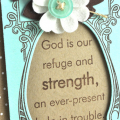 God is Our Refuge detail