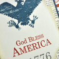 God Bless America detail