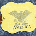 God Bless America Card