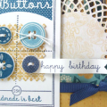 Happy Birthday Fancy Buttons by Lynn Put