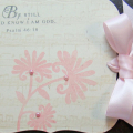 Supplies (all PTI unless noted) 
Stamps: Spiral Bouquet, Background Basics: Sheet Music, Everyday Blessings
 Paper: Rustic Cream, Smokey Shadow
 Ink: Sweet Blush, Tea Dye, Palette Charcoal...
