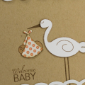 Gentle Stork card