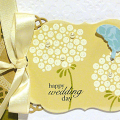 Wedding Day Flowers Card
