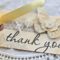 Thank You Butterfly Tag