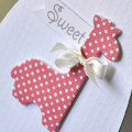 Sweet Baby Onesie Card Detail