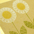 You are the Best Daisies Card - detail
