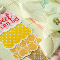 Sweet As Can Be card - close up