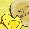 Special Delivery Baby Card - detail