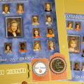 2010-2011 Class Picture Scrapbook Pages
