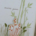 Miss You card - detail