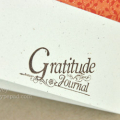 Gratitude Journal - back cover