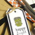 Halloween Envelope Treat Pouch - detail