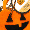Felt Pumpkin Treat Box & Tag