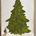 Woodgrain Impression Plate / Tree Trimmings Trio die