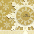 Soft Christmas Snowflake Card