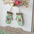 Deck the Halls Mitten Card