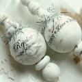 Decoupaged Handmade Ornaments
