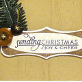 Rustic Christmas Joy Card