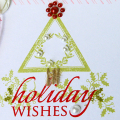 Holiday Wishes card