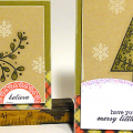 Winterberry Bird & Merry Little Tree Cards