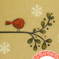 Winterberry Bird Card