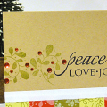 Peace Berry Card