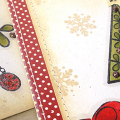 Peace Branch & Joyeux Noel Birds Cards - detail