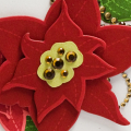 Elegant Poinsettia detail