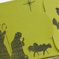Simple Nativity Gift Card Greetings