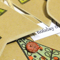 Merry Tree Tags - detail