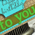 Happy Birthday to You detail