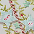 Peace Joy Holiday detail