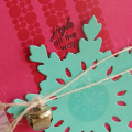 Jingle All The Way card - detail