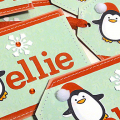 Winter Penguin 2011 Christmas Tags