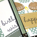 Cupcake Wishes Cards  - detail