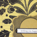 Damask Wishes Card
