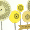 Lazy Daisy Thank You Card