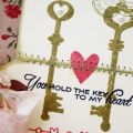Key to my Heart card
