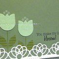 Tulip Blossoms Card