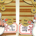 Snowman Gift Card Pockets