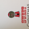 Sweetest Christmas Wishes (cased from Paper Crafts Magazine

Supplies: (All PTI Unless noted)
Stamps: Wonderful Words: Holiday (with very selective inking, lol) Say It with Style, Amuse...