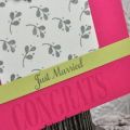 Just Married Congrats detail