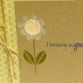 Believe in You Daisy Card